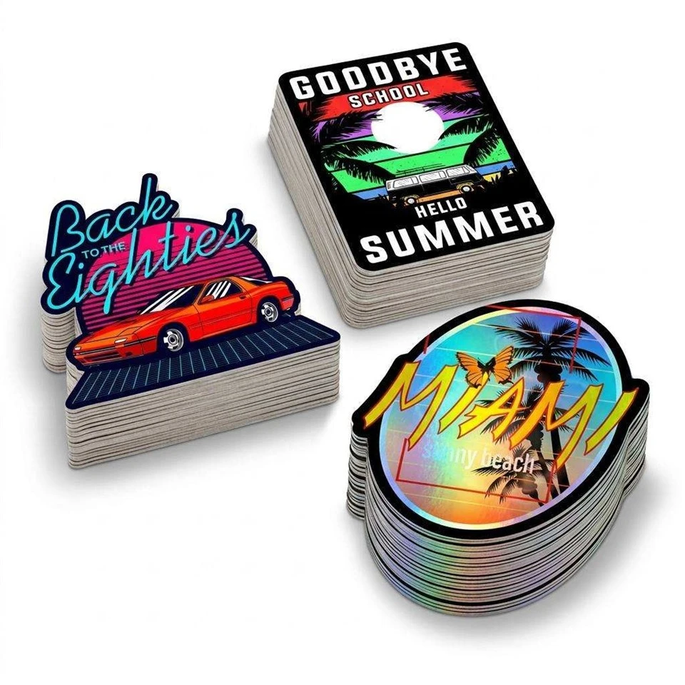 Holographic Die-Cut Stickers best