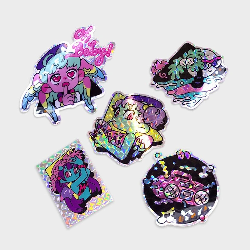 Holographic Die-Cut Stickers suppliers
