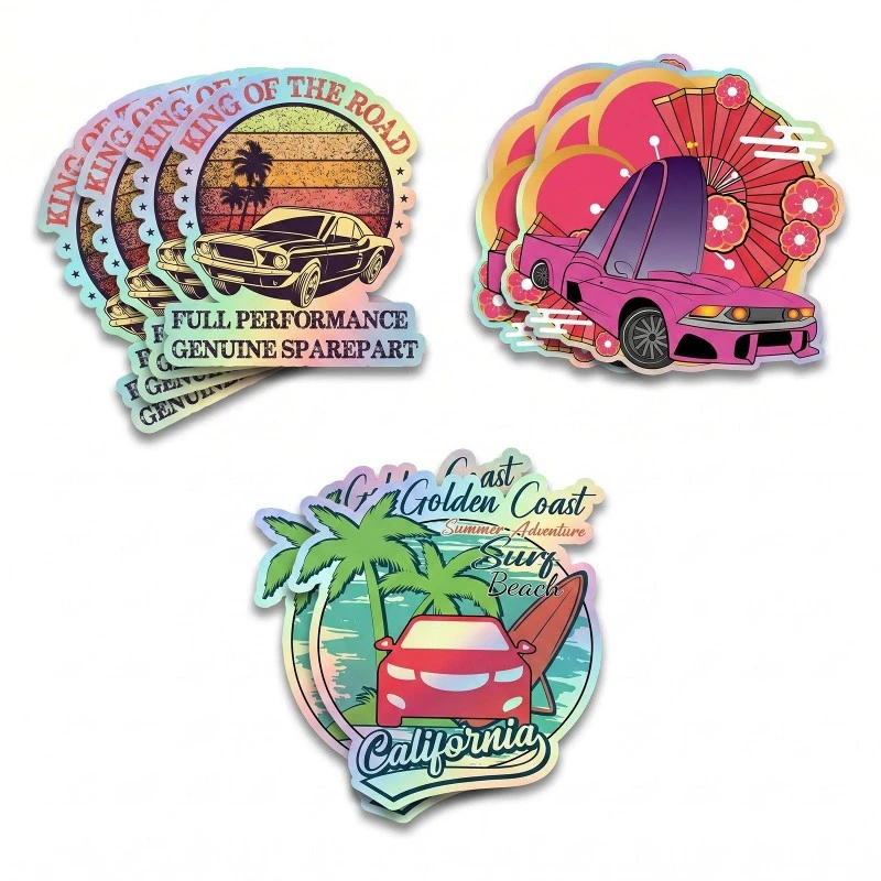 Holographic Die-Cut Stickers 2 Holographic Die-Cut Stickers 2